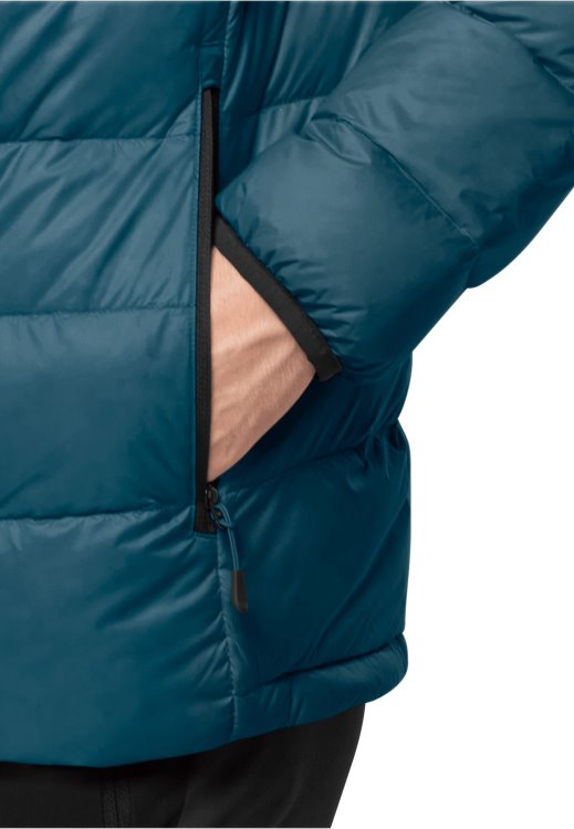 Blue Coral Collections Brand Jack Wolfskin Dna Tundra Down Jacket M