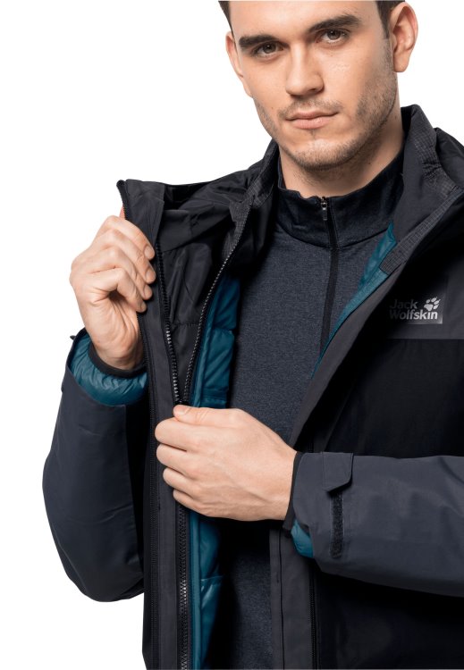 Blue Coral Collections Brand Jack Wolfskin Dna Tundra Down Jacket M