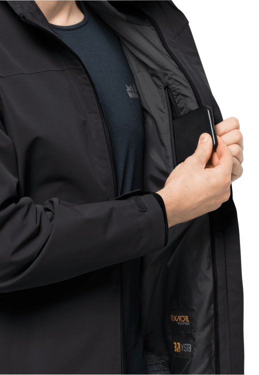 Black Origin Besler 2l Jacket M Brand Jack Wolfskin