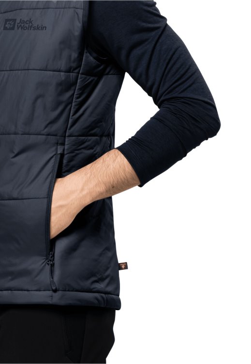 Night Blue Bergland Ins Vest M Brand Jack Wolfskin Origins