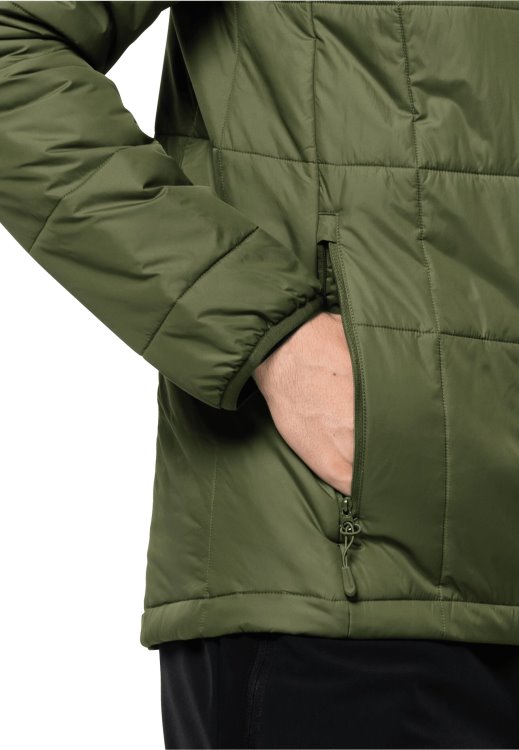 Original Bergland Ins Jacket M Greenwood Brand Jack Wolfskin