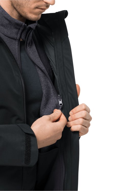 Best Brand Jack Wolfskin Skywind Fz M Ebony