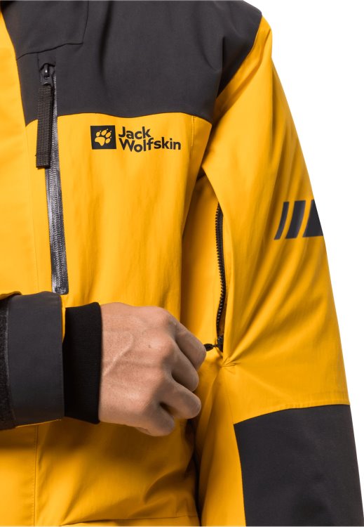 Burly Yellow Xt Origins Brand Jack Wolfskin 1995 Series Parka M