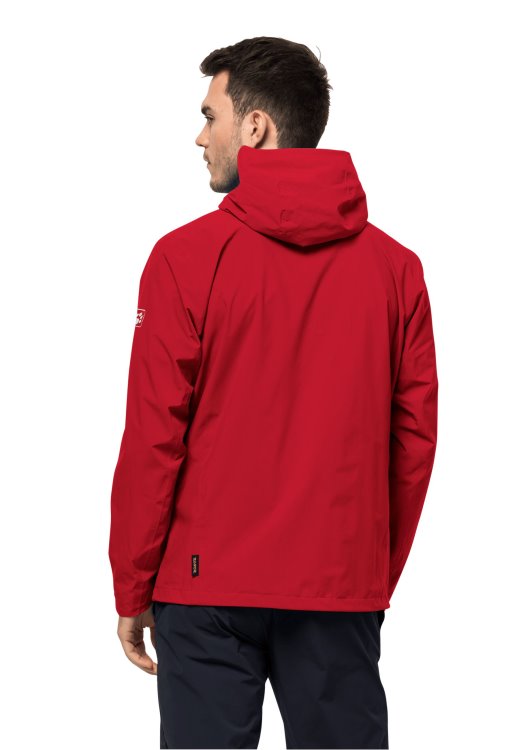 Adrenaline Red Pack & Go Shell M Brand Jack Wolfskin