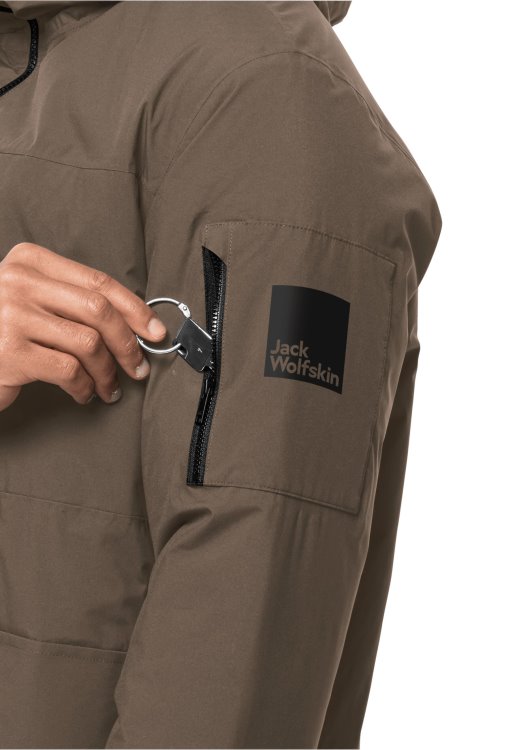 Best Koenigsbau Parka M Chestnut Brand Jack Wolfskin