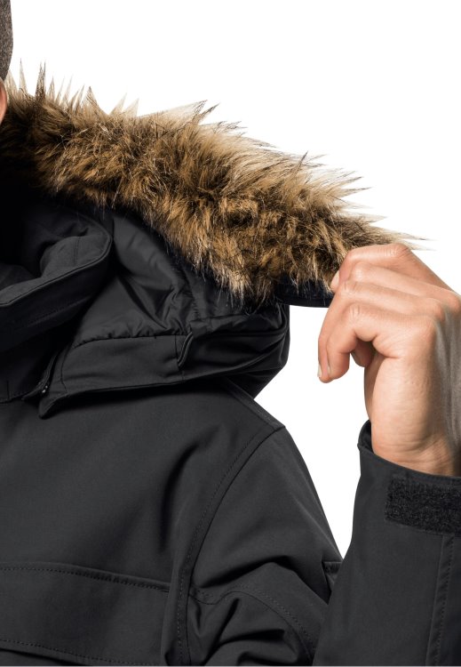 Collection Black Brand Jack Wolfskin Glacier Canyon Parka