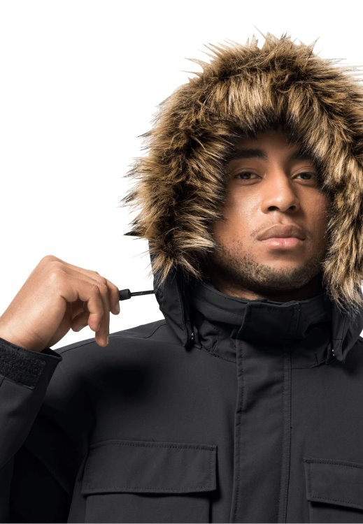 Collection Black Brand Jack Wolfskin Glacier Canyon Parka