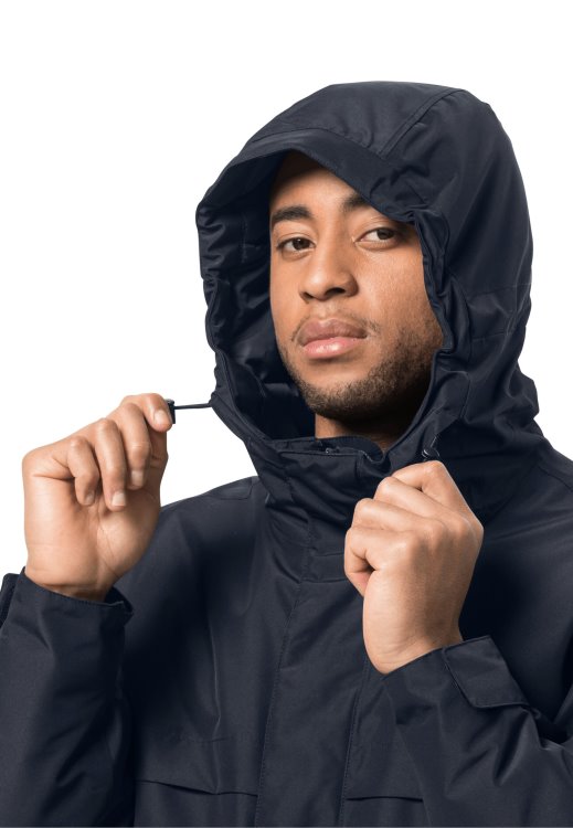 Winterlager Parka M Brand Jack Wolfskin Night Blue Origin