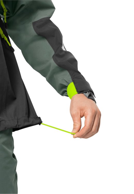 Brand Jack Wolfskin Hedge Green Morobbia 3l Jacket M New