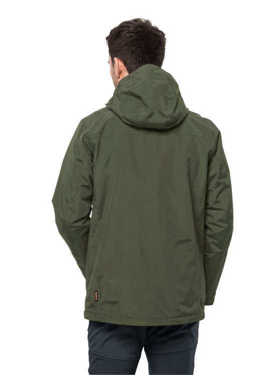 New Bergland 3in1 Jacket M Brand Jack Wolfskin Greenwood