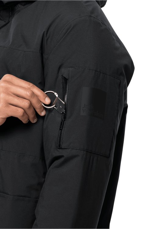 Fashion Koenigsbau Parka M Black Brand Jack Wolfskin