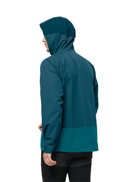 Eagle Peak 2l Jacket M Best Brand Jack Wolfskin Blue Coral