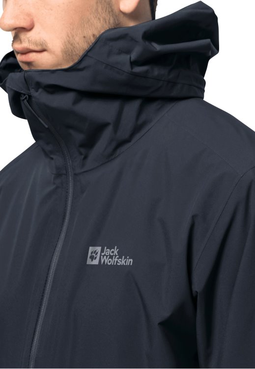 Brand Jack Wolfskin Night Blue Pack & Go Shell M Collection