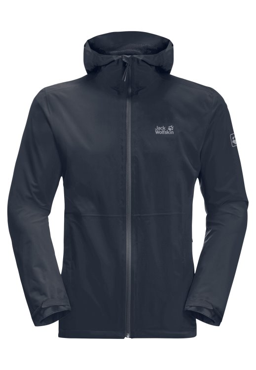 Brand Jack Wolfskin Night Blue Pack & Go Shell M Collection