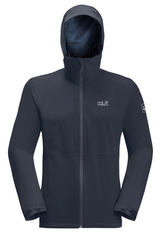 Brand Jack Wolfskin Night Blue Pack & Go Shell M Collection