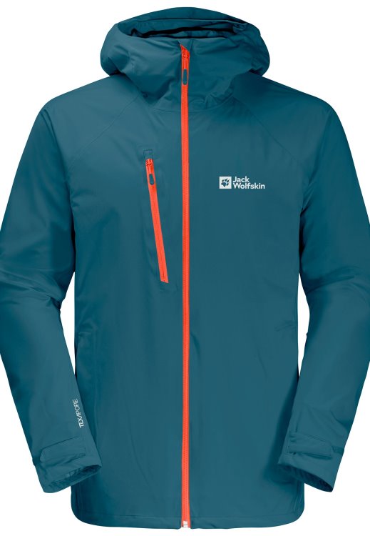 Collections Koblat 3l Jacket M Blue Coral Brand Jack Wolfskin
