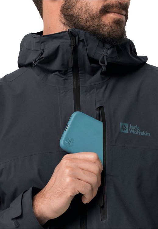 Go Hike Jacket M Phantom New Brand Jack Wolfskin