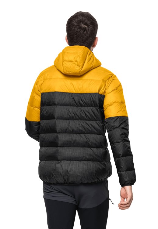 Dna Tundra Down Hoody M Brand Jack Wolfskin New Burly Yellow Xt