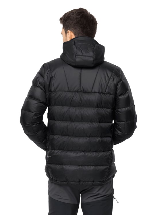 Nebelhorn Down Hoody M Black Collection Brand Jack Wolfskin