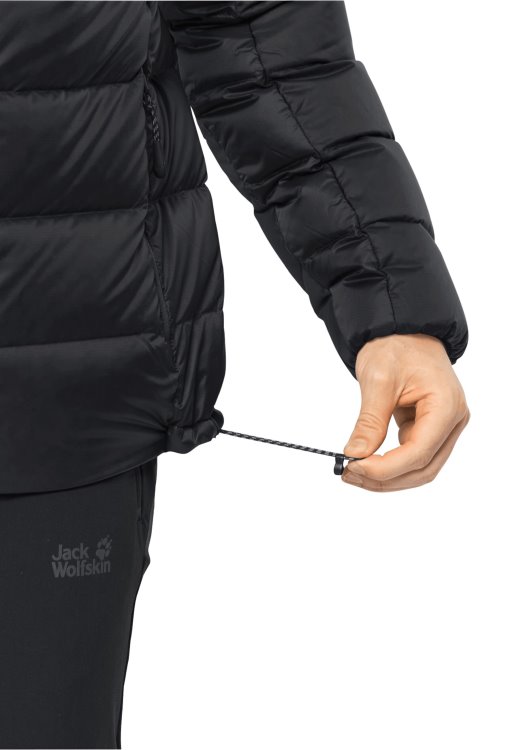Nebelhorn Down Hoody M Black Collection Brand Jack Wolfskin
