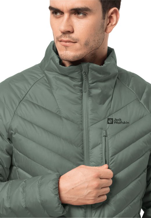 Brand Passamani Down Jacket M Brand Jack Wolfskin Hedge Green