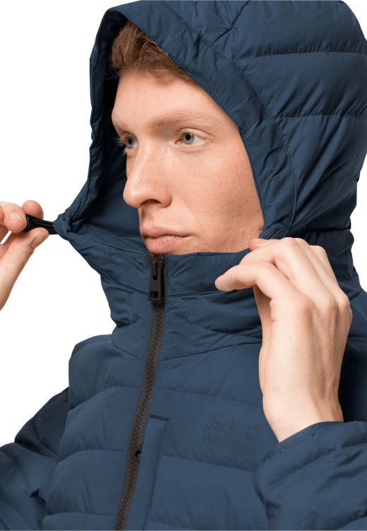 Brands Glowing Mountain Jacket M Thunder Blue Brand Jack Wolfskin