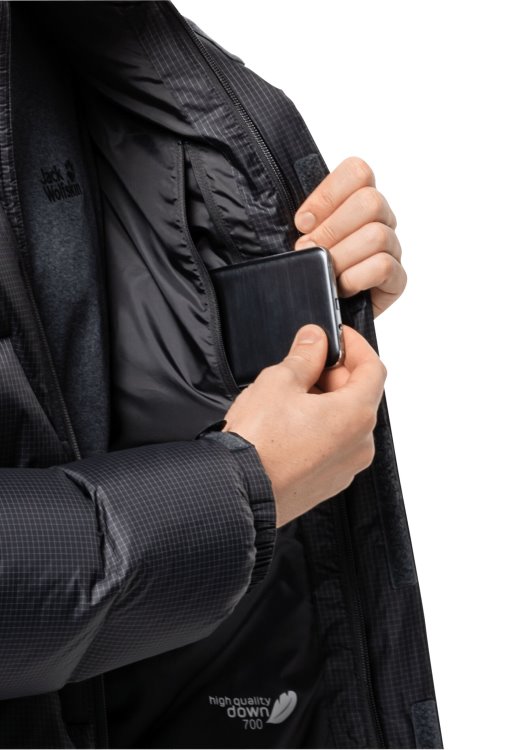 Dna Tundra Xt Down Jacket M Brand Adrenaline Red Brand Jack Wolfskin