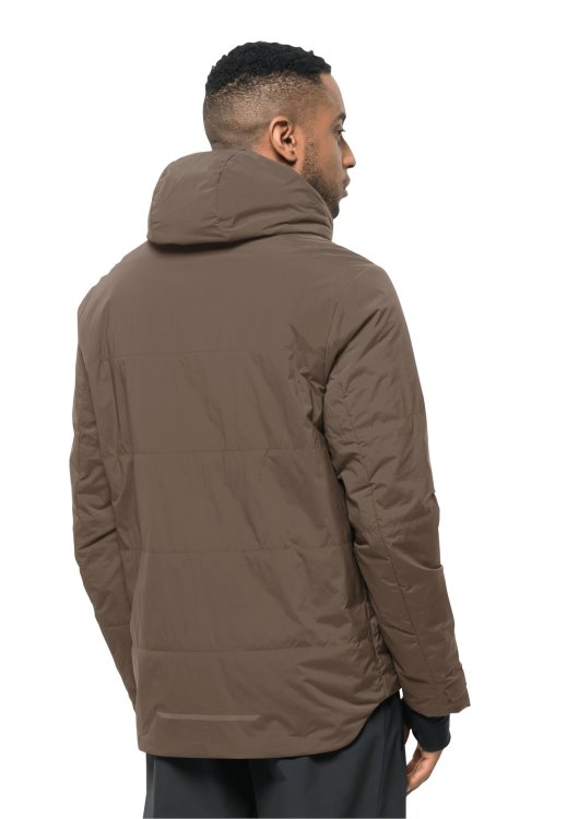 Original Bike Commute Ins Jacket M Brand Jack Wolfskin Chestnut
