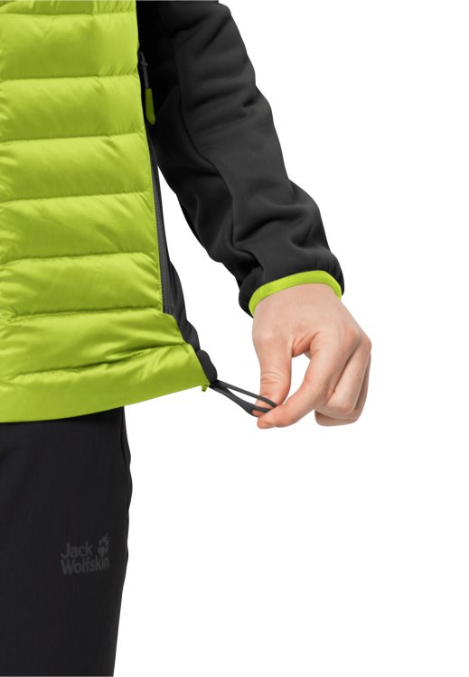 Nebelhorn Down Hybrid M Lime Brand Jack Wolfskin