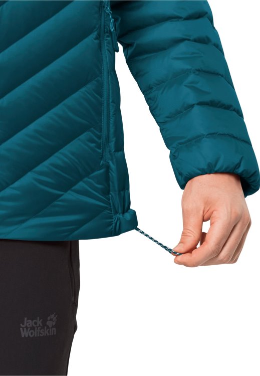 Brand Jack Wolfskin Passamani Down Jacket M Blue Coral Origin