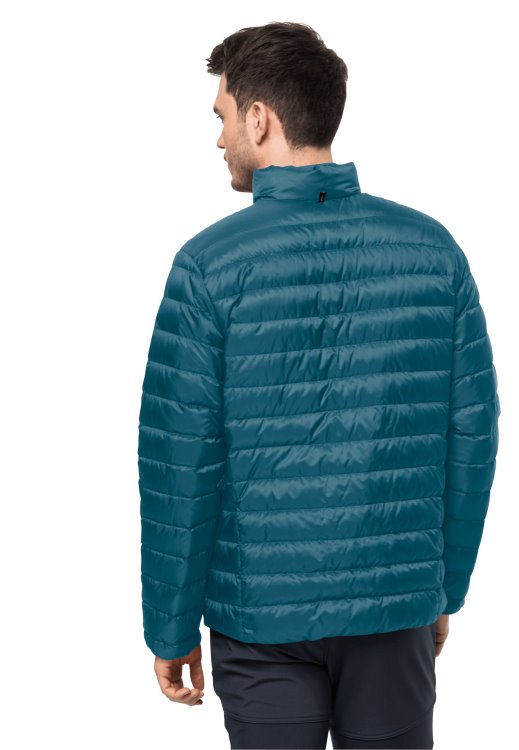 Blue Coral Pack & Go Down Jacket M Brand Jack Wolfskin Best