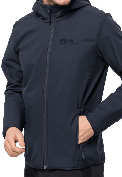 Night Blue New Bornberg Hoody M Brand Jack Wolfskin