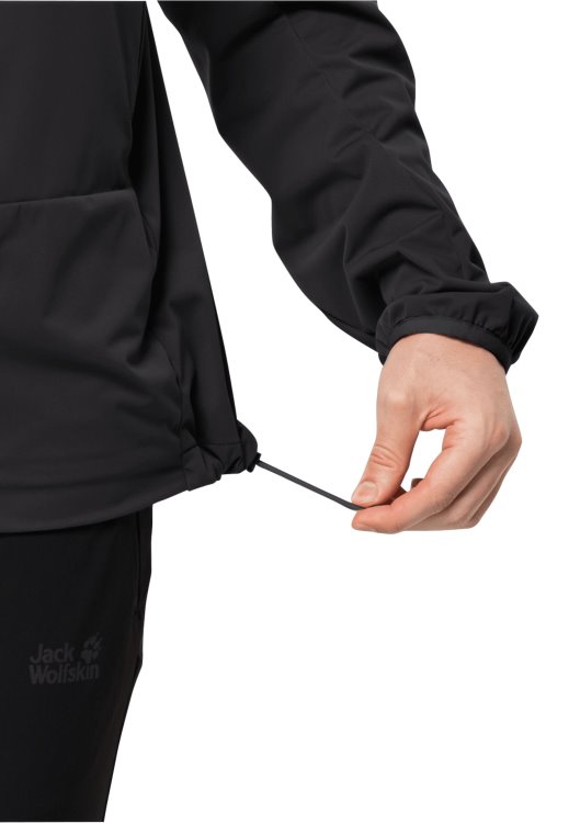 Original Black Eagle Peak II Hoody M Brand Jack Wolfskin
