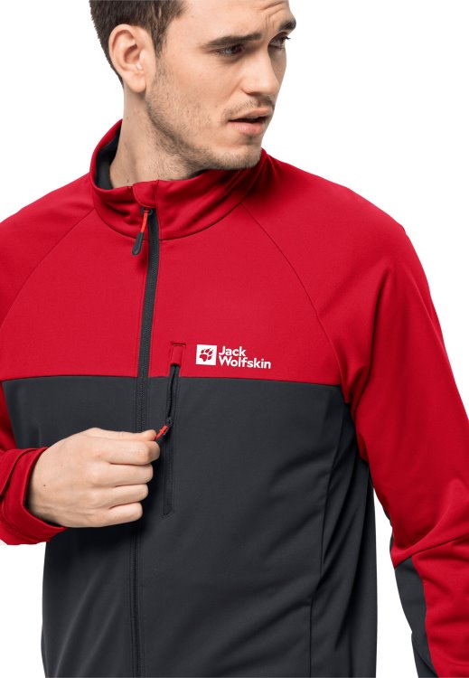 Brand Jack Wolfskin Morobbia Jacket M Adrenaline Red Original