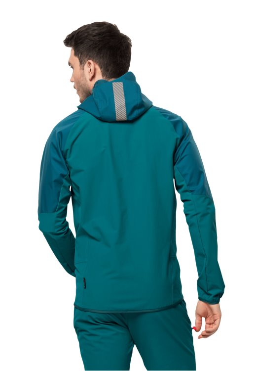 Blue Coral Brand Jack Wolfskin Best Alpspitze Hoody M