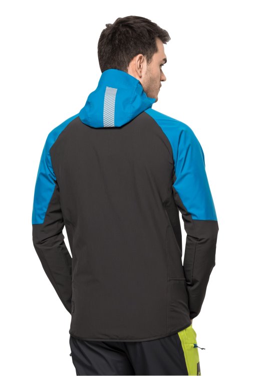 Blue Pacific Brand Jack Wolfskin Alpspitze Hoody M New