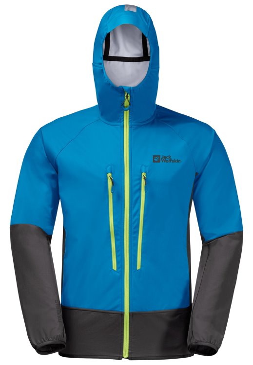 Blue Pacific Brand Jack Wolfskin Alpspitze Hoody M New
