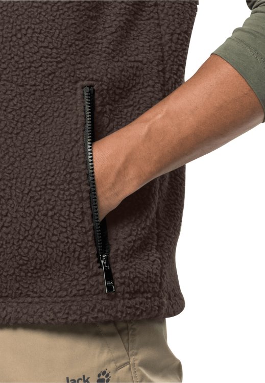 Dark Oak Kingsway Vest M Origin Brand Jack Wolfskin