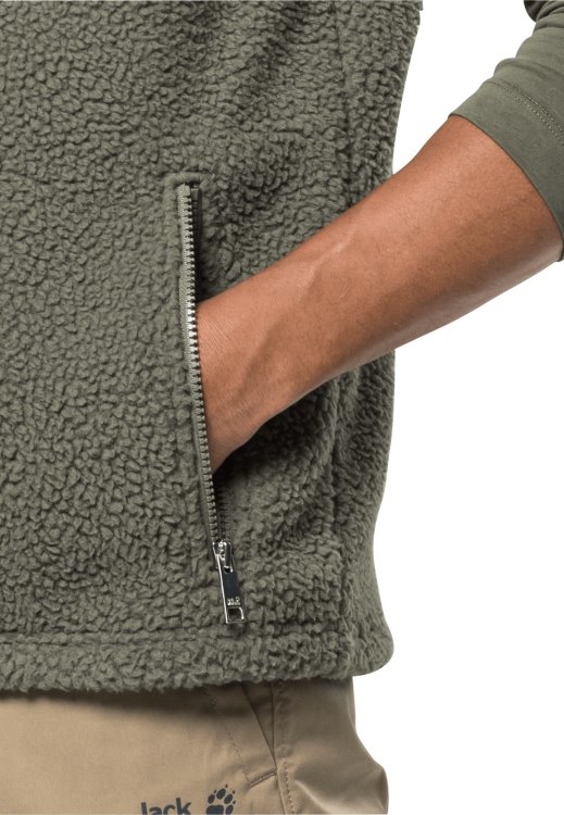 Brand Kingsway Vest M Dusty Olive Brand Jack Wolfskin