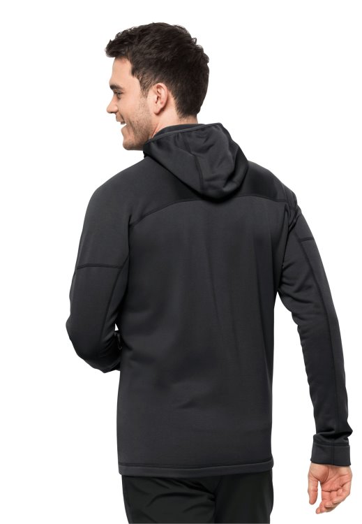 Brand Jack Wolfskin Hirschberg Hooded Fz M Black Best