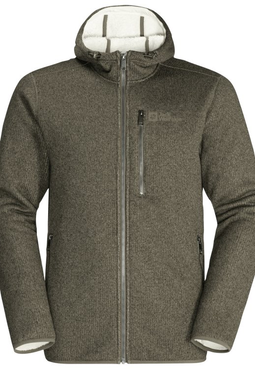 Brand Jack Wolfskin Hirschberg Hooded Fz M New Black