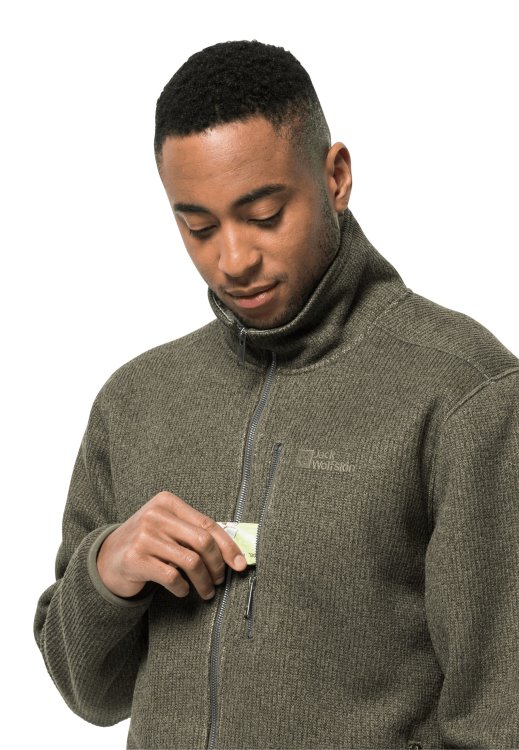 Best Brand Jack Wolfskin Robson Fjord Jacket Dusty Olive