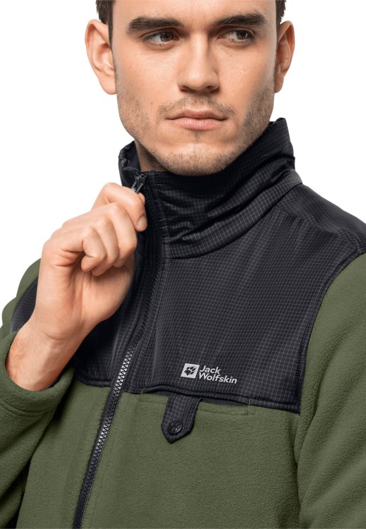 Fashion Brand Jack Wolfskin Dna Grizzly Fz M Greenwood