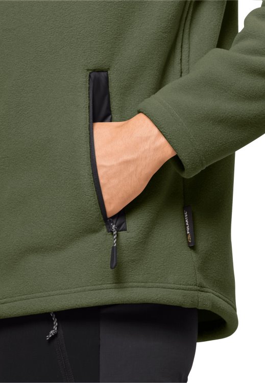 Fashion Brand Jack Wolfskin Dna Grizzly Fz M Greenwood