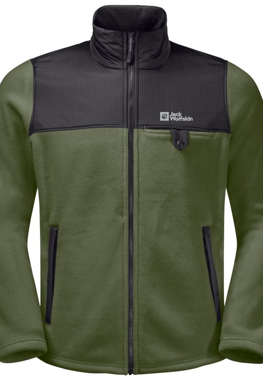 Fashion Brand Jack Wolfskin Dna Grizzly Fz M Greenwood