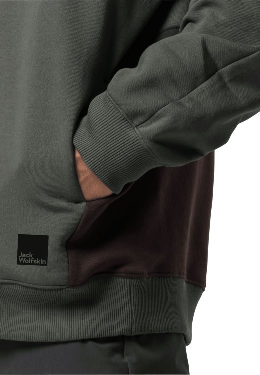 Moritz Hoody M Antique Green Brand Jack Wolfskin