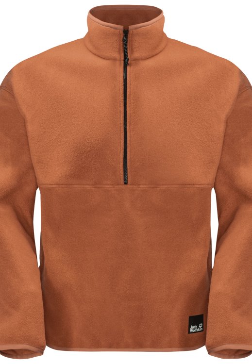 Osloer Halfzip M Hot Brick Brand Jack Wolfskin
