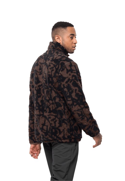 Brand Jack Wolfskin Dark Oak Allover Best Pank Hudson Snap M
