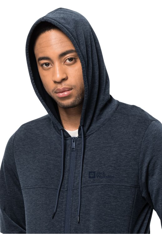 Brand Jack Wolfskin Waldsee Hooded Jacket M Origin Night Blue