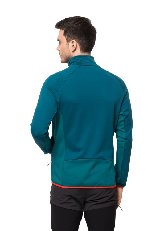 Fashion Sky Peak Fz M Blue Coral Brand Jack Wolfskin